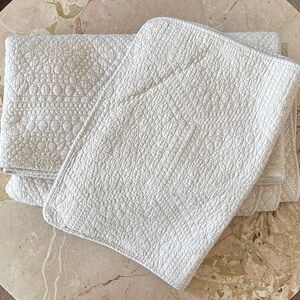 Muave Quilted Blanket by Nicole Miller